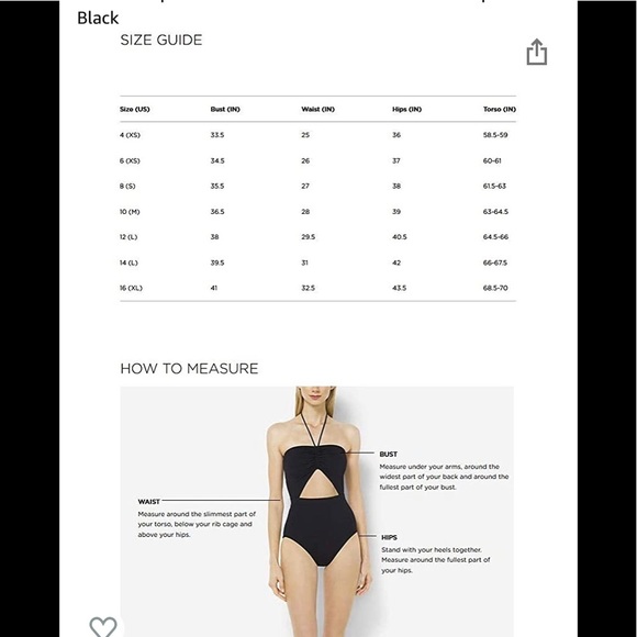 New 24th & Ocean Women's Tankini Top Size 8 / Small Spot On Side-Tie Swimsuit - Picture 10 of 10